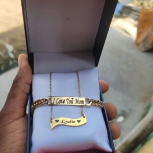 chaine+ gourmette personnalisées